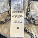 Mario Serrani  Italy Black White Dressy Bermuda Short 10 Pockets Tummy Control Photo 3