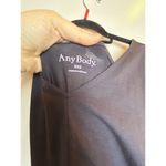 Any Body XXS Black Jumpsuit Cropped Wide Legs Casual Loungewear Photo 4