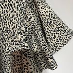 Club Monaco  Geovanna Wrap Dress 6 Mini Leopard Print Flutter Sleeve Suze… Photo 9