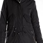 S13/NYC Army Sherpa Lined Parka with Faux Fur Hood Black Size M Photo 0