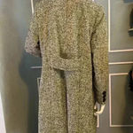 Mark Reed Fashion Women's Wool Coat Jacket White/Black Sz 18W Gray Photo 9