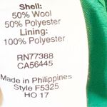 J.Crew Bright Green Wool Coat Photo 7