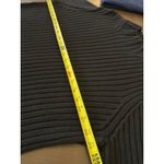 Ralph Lauren Lauren Women Large Black Mock Neck Sweater Academia Preppy Goth Photo 5