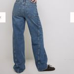 We The Free FREE PEOPLE ASTER HIGH RISE STRAIGHT LEG JEANS 24 NWOT Photo 1