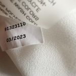 Vince Camuto Long Ruffle Sleeves Casual Minimalist Work Weat Top Size XS Photo 4