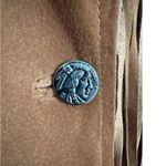 Vintage Cedars Suede Leather Fringe western cowboy brown coat Jacket M Size M Photo 4