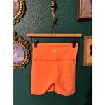 TNA ARITZIA CORAL ORANGE HIGH RISE BIKER SHORTS SIZE SMALL Photo 1