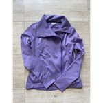Head  Activewear‎ Slant-Zip High Neck  Terry Jacket Purple Womens Size M Photo 2
