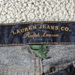Ralph Lauren Lauren Jeans Womens 10 Mid Rise Classic Bootcut Blue Denim Pants Photo 2