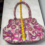Vera Bradley Plaid Meets Paisley Frame Shoulder Bag Purse Photo 7