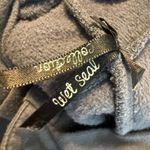 Wet Seal Y2K  Hooded Vest Jacket Juniors Medium Cotton Grayish Photo 5