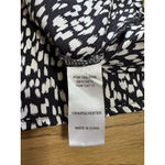 Doe & Rae  Button-Front Shirt Long Sleeve Size Medium Polyester Business Casual‎ Photo 8