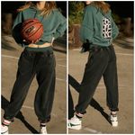 Free People NWT FP Movement Sprint To The Finish Pants - black - XS Photo 1