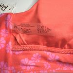 Raisin's  Floral Cannes Padded Ruffle V-Neck Bikini Top Size XL Juniors' Orange Photo 6