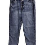 Vanilla Star Jeans 024-001 Women Size 13 Skinny Stretch Button Fly Cropped 31x28 Photo 0