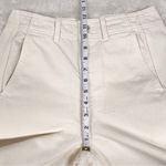Apiece Apart Meridian Straight Leg Jeans High Waist Ecru Cream Size 28 Photo 12