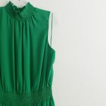1. State  Smocked Halter Sleeveless Mini Ruffle Dress Photo 2