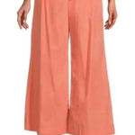 Valerie Stevens  Pink Casual Wide Leg Linen Pant Size 4 Photo 0