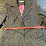 Caslon  Women’s Charcoal Pinstripe  Blazer Size 14 Photo 6