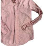 Ralph Lauren Women's Light Red Button Down Shirt Size 8 Photo 2