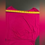 EXPRESS  Dolman Ruched Hot Pink Blouse Sz XS Photo 11