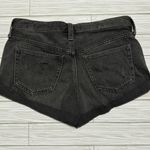 Free People Black Mambo Denim Shorts 25 NWT Photo 4