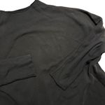 Frank & Eileen  Effie Funnel Neck Capelet Sweater Triple Fleece Size L BlacK Photo 6