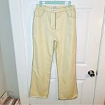 PRETTY GARBAGE Reversed Detail Cotton Pants Wide Leg Stone Cream M NWT Tan Size M Photo 3