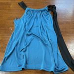 EXPRESS Elegant Blouse Sleeveless Neck Now Tie Women Career Job Shirt NWT Photo 0