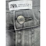 ZARA Women's Size 6 High Rise Skinny Ripped Distressed Gray Pants Jeans New Photo 4