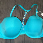 Victoria's Secret  Turquoise Bra with Braided Strap Photo 0