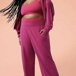 Athleta × Alicia Keys Wide Leg Pants Hot Pink SIZE 3X Photo 0
