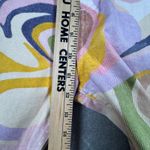 ZARA Jeans Womens Abstract Swirl Pants Size 8 Multicolor Retro Y2K Groovy Boho Photo 10