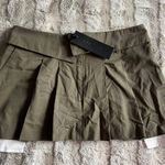 LIONESS Utility Green Mini Skirt Photo 0