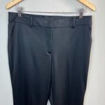 St. John Dress Pants 10 Womens Black Wool Stretch Straight Leg Professional Photo 1