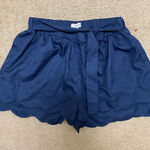 Andree by Unit  Tied Together Scalloped Shorts Boutique Size Large Photo 0