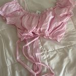 Princess Polly Pink Boutique Crop Top Photo 1
