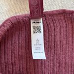 SKIMS Sheer Knit Cami Bodysuit in Beet, Size Medium Photo 9