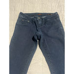 Dollhouse Skinny Legging Pants Womens Size 0 Blue Ribbed Tapered Low Rise Pant Photo 1