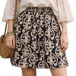 Paper Crane Women's High Waisted Chic Simple Casual Style A-Line Skirt Size M Photo 0
