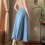 Honors Vintage Denim Maxi Skirt Blue Size 10 Photo 6