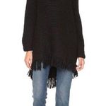 Elizabeth and James black fringe sweater/dress Photo 0