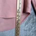 Nine West Blouse V-Neck Long Sleeve Business Casual Top Office Blush Pink Size S Photo 6
