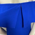 Charles Henry Off the Shoulder Dress Royal Blue Size Small Women Mini Flirty Photo 8