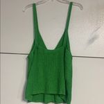 Anthropologie MAEVE EVERYDAY MARYANNE KNIT SWEATER TANK GREEN 1X Photo 4