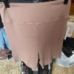 Year Of Ours  Thermal Biker Shorts Tan size medium NWT Photo 1