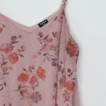 Torrid Womens Sophie Chiffon Double Layer Floral Tank Top Size 1X Pink Flowy Photo 1