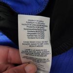 CHAPS royal blue & black ribbed sheath dress size 6 Photo 7