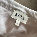 KULE Womens Mon Cherry Tank Shirt Top White Sleeveless Casual Size Medium Photo 2