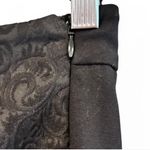 White House | Black Market The Skinny Pants 4 Black Tonal Jacquard Filigree Knit Photo 10